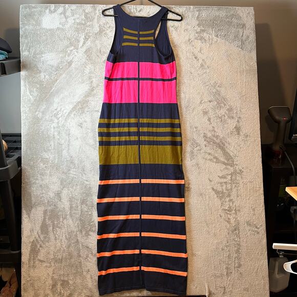 Tommy Bahama Striped Racerback Knit Maxi Dress Sz Small Nautical Resortwear New - Picture 4 of 7